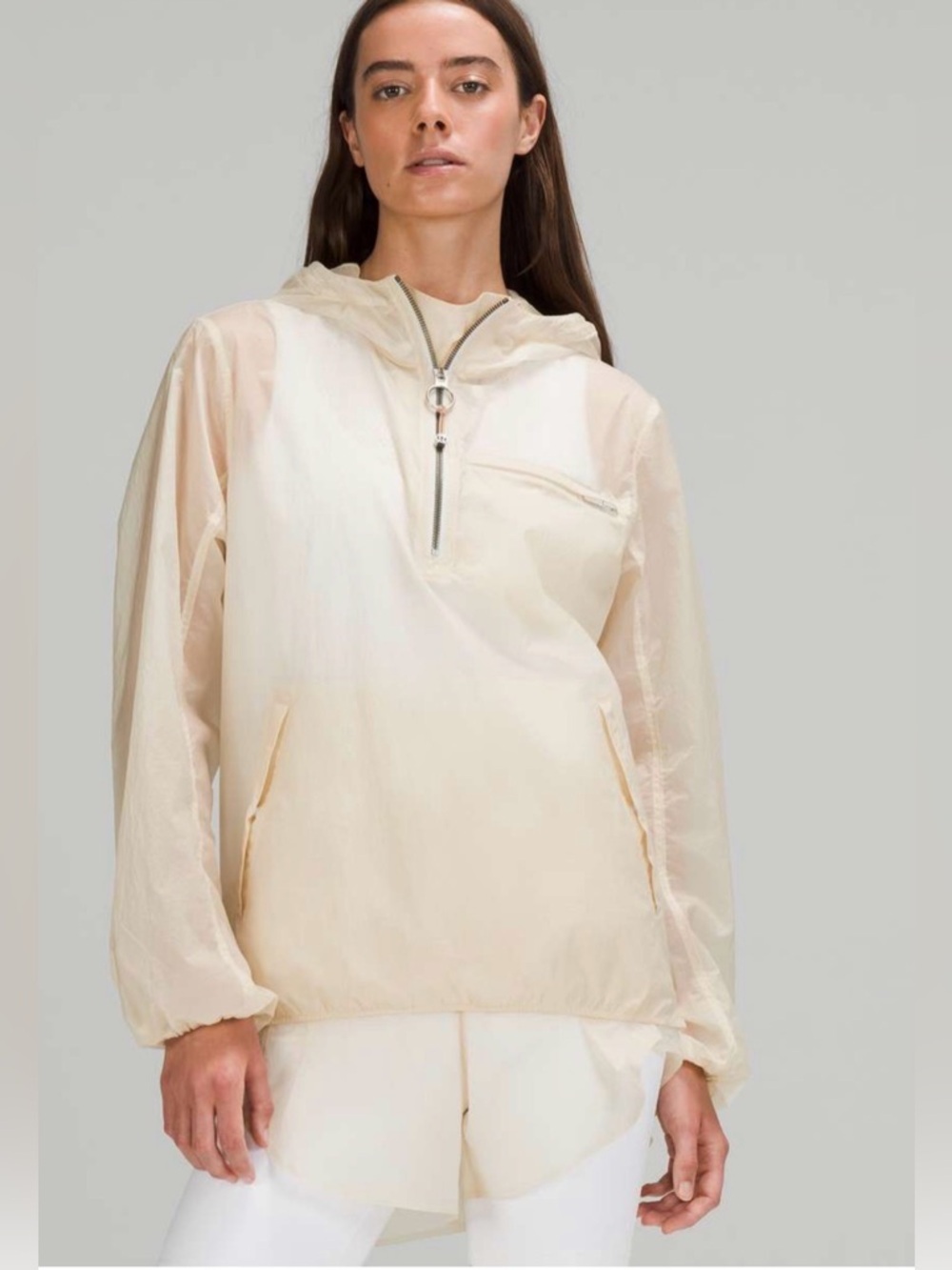 Lululemon Step Out Anorak
White Opal . NEW